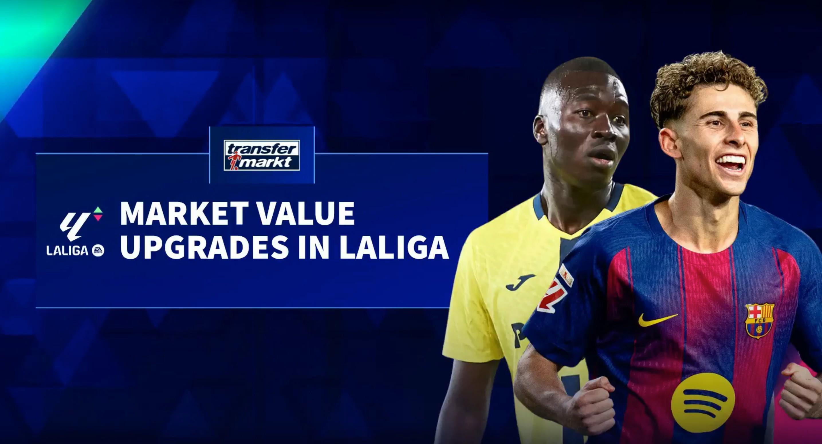 世界杯官方网站 世界杯赛程-西甲身价涨幅前10：费尔明第1，贝尔纳尔、皮塔奇、佩德里上榜